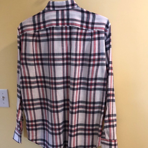 J Crew Slim Fit Medium Plaid Shirt - Picture 5 of 6